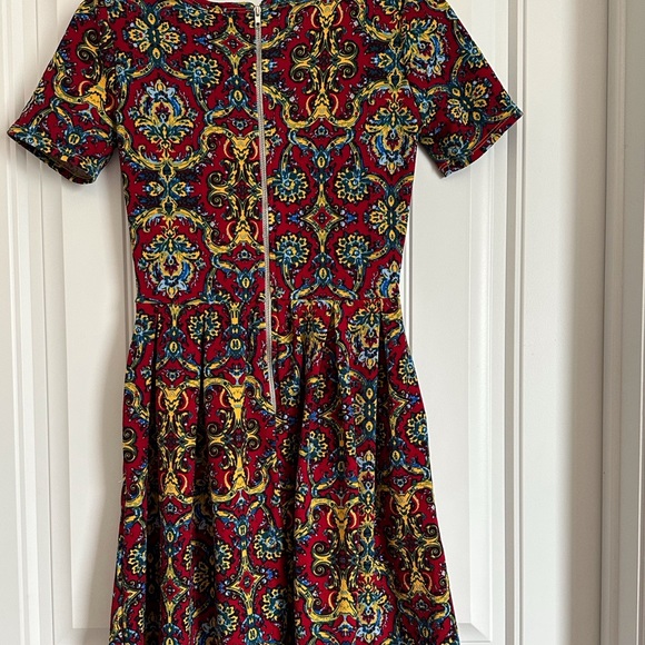 Like New LuLaRoe Short Sleeve Dress Size XXS - Picture 5 of 7
